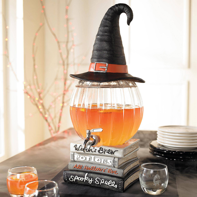 Witch's Brew Pumpkin Dispenser