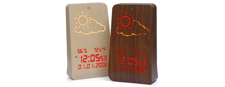 WoodStation - Wooden Weather Display