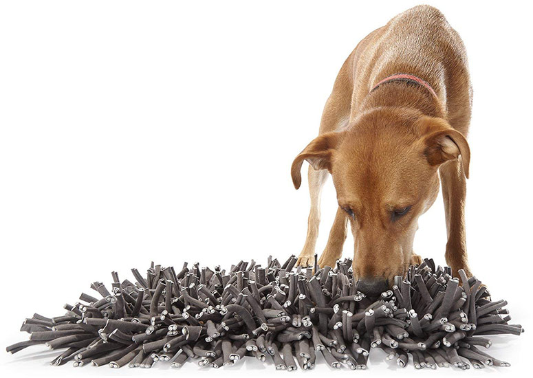 Wooly Snuffle Dog Feeding Mat - Encourages Natural Foraging / Sense of Smell