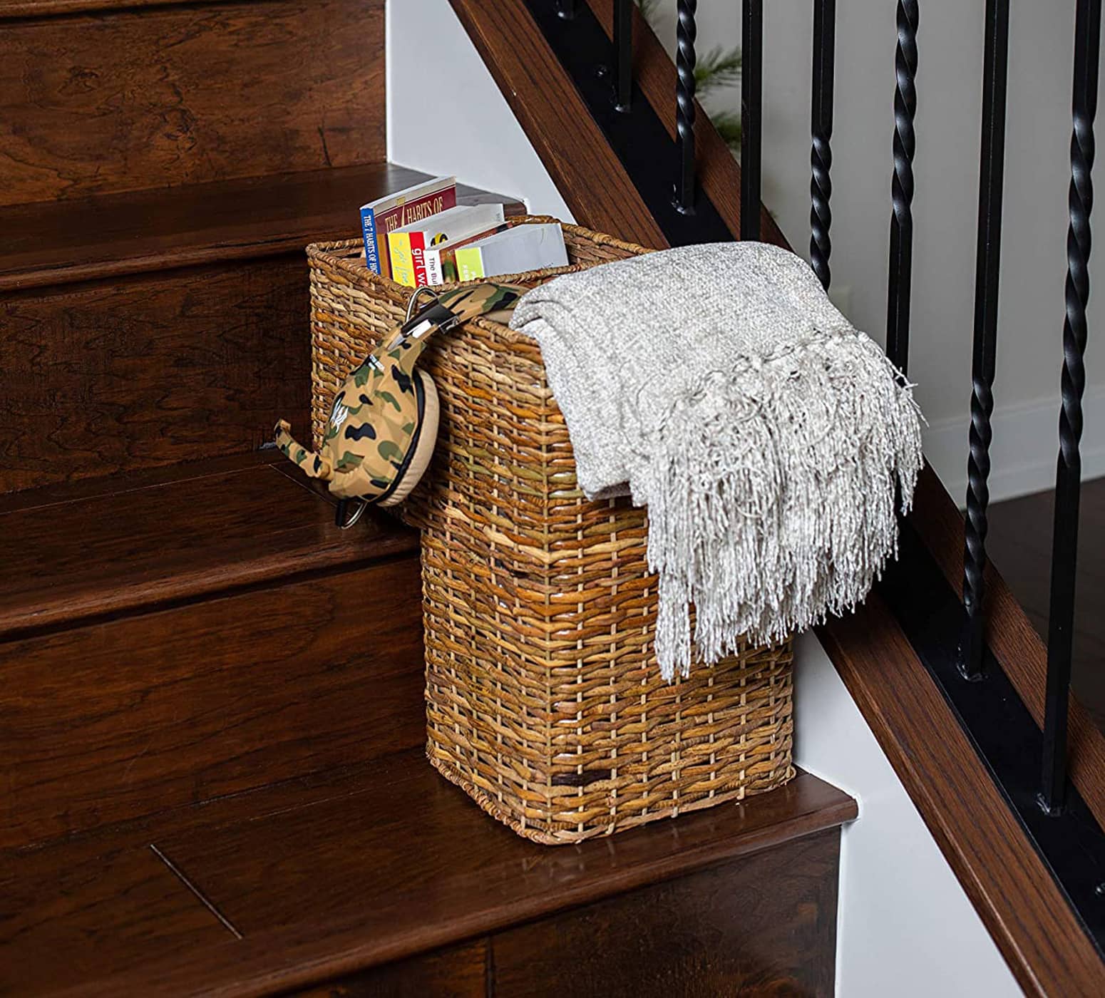 Woven Stair Basket