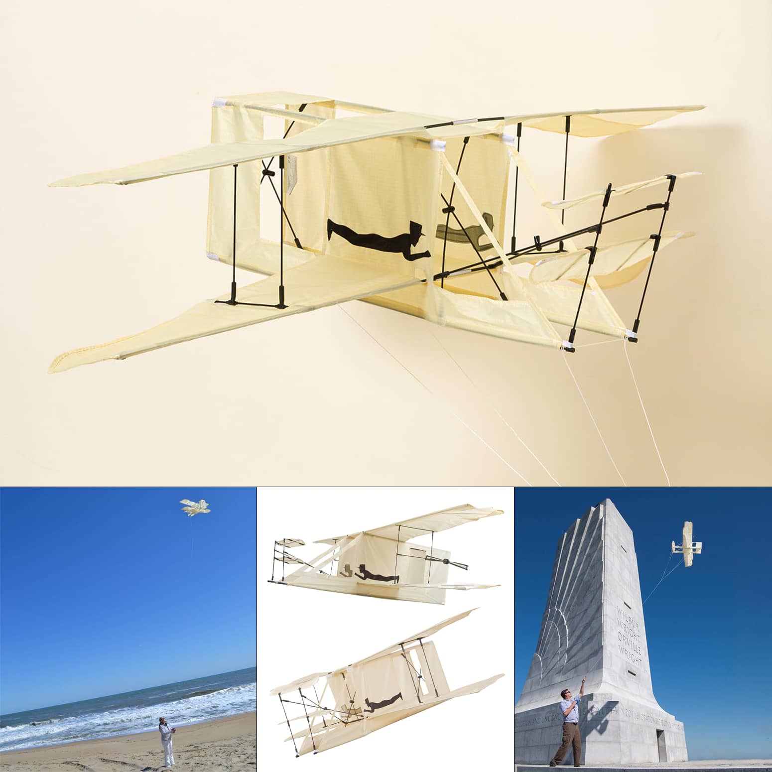 Wright Flyer Replica Airplane Kite
